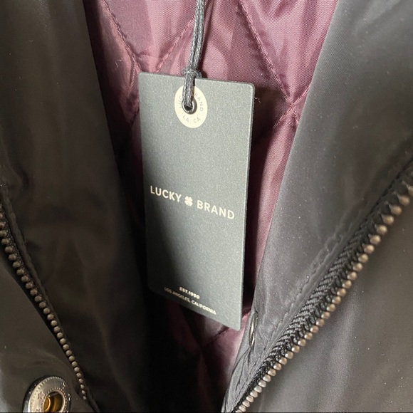 NWT || Lucky Brand Black Winter Coat/Jacket - Picture 3 of 11